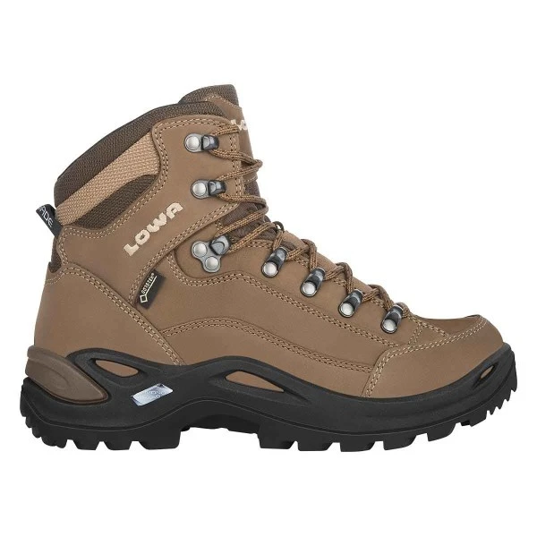 Lowa Wanderschuhe Renegade Mid Wide GTX (All-Terrain, Wasserdicht, Weit) Taupebraun Damen 1 Lowa Wanderschuhe Renegade Mid Wide GTX (All-Terrain, Wasserdicht, Weit) Taupebraun Damen