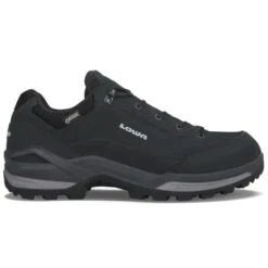 Lowa Wanderschuhe Renegade Low S GTX (All-Terrain, Wasserdicht, Schmal) Schwarz/graphit Herren