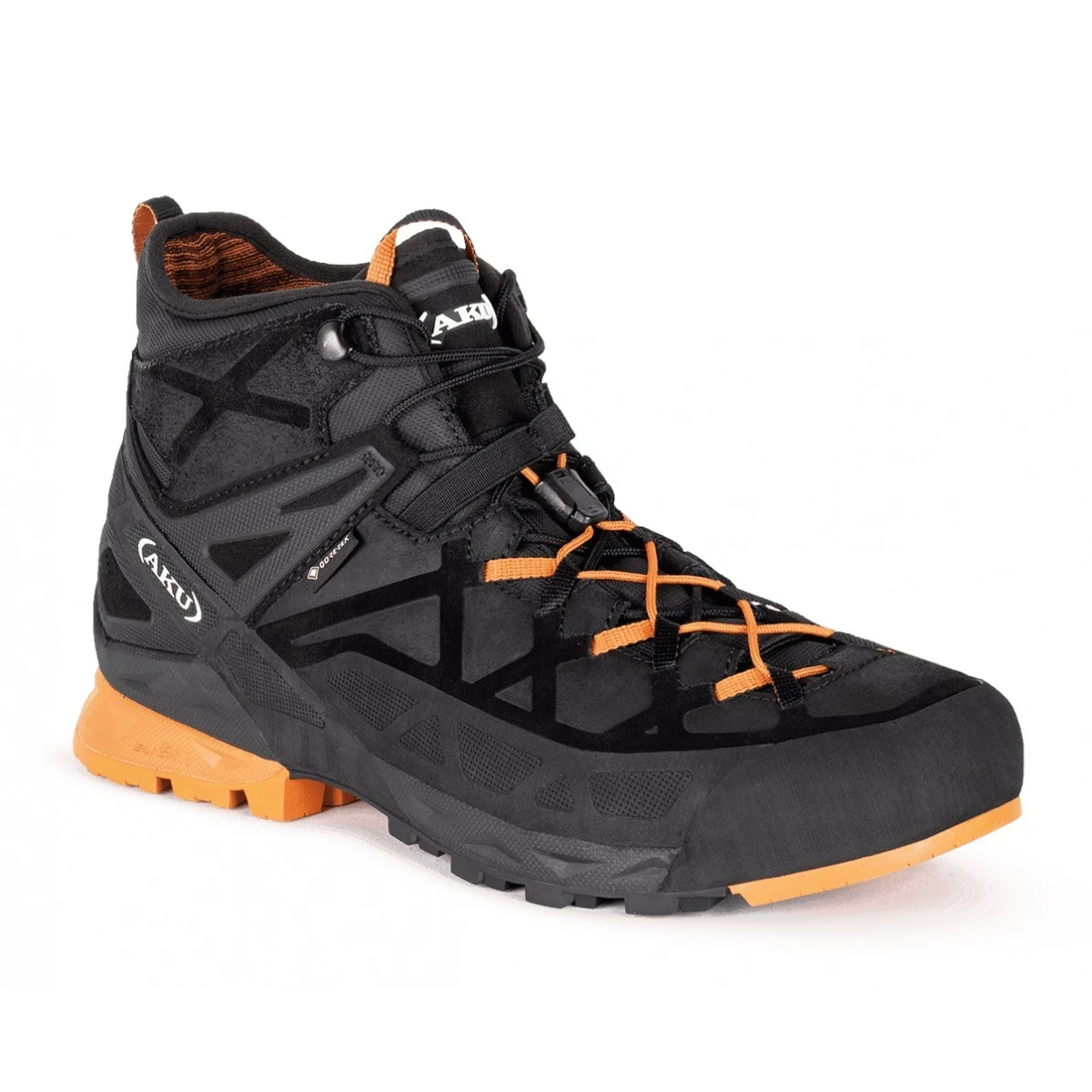 AKU Wanderschuhe Rock DFS Mid GTX (Zustieg, Wasserdicht) Schwarz/orange Herren 1 AKU Wanderschuhe Rock DFS Mid GTX (Zustieg, Wasserdicht) Schwarz/orange Herren