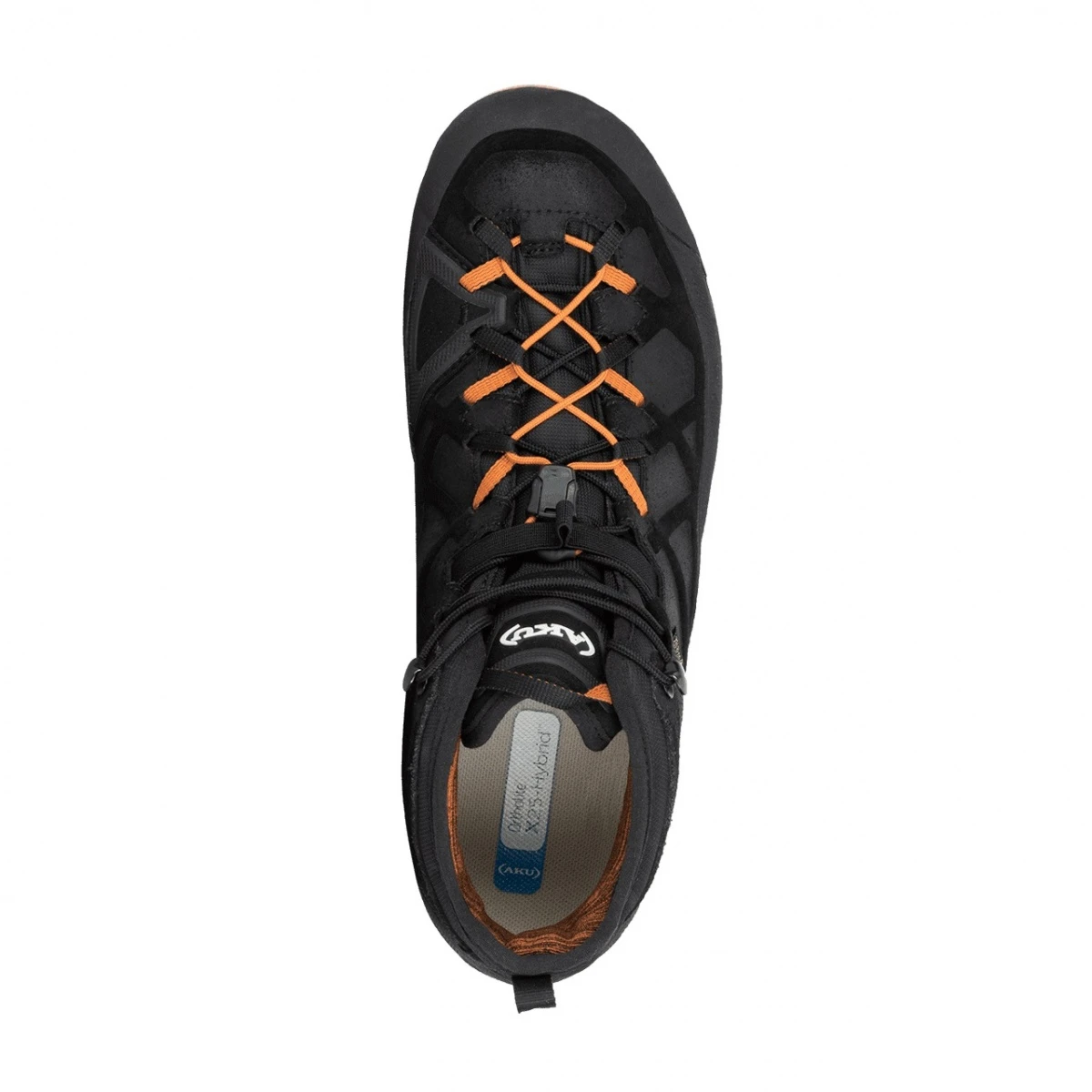 AKU Wanderschuhe Rock DFS Mid GTX (Zustieg, Wasserdicht) Schwarz/orange Herren 2 AKU Wanderschuhe Rock DFS Mid GTX (Zustieg, Wasserdicht) Schwarz/orange Herren – Bild 2