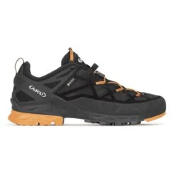 AKU Wanderschuhe Rock DFS GTX (Zustieg, Wasserdicht) Schwarz/orange Herren -Günstiges Draussen Herz Geschäft AKU 722 108 Rock DFS GTX 1 1180x1180 1