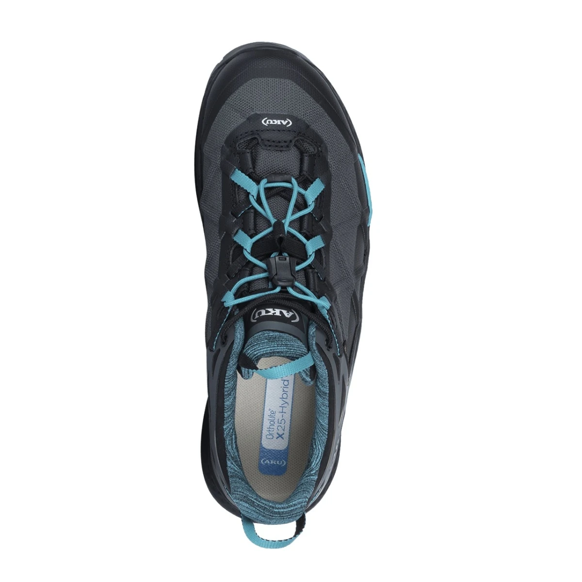 AKU Wanderschuhe Rocket DFS GTX (Fast-Hiking, Wasserdicht) Schwarz/türkis Damen 2 AKU Wanderschuhe Rocket DFS GTX (Fast-Hiking, Wasserdicht) Schwarz/türkis Damen – Bild 2