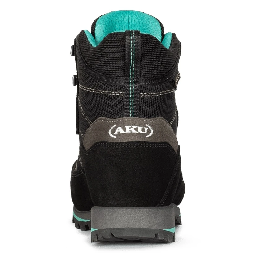 AKU Wanderschuhe Trekker Lite III Wide GTX (Trekking, Wasserdicht, Weit) Schwarz/mintgrün Damen 4 AKU Wanderschuhe Trekker Lite III Wide GTX (Trekking, Wasserdicht, Weit) Schwarz/mintgrün Damen – Bild 4
