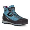 AKU Wanderschuhe Trekker Lite III Wide GTX (Trekking, Wassdericht, Weit) Türkisblau/grau Damen
