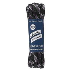 Barth Schnürsenkel Bergsport Halbrund Lila/schwarz/grau 180cm