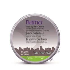 Bama Schuhpflege Imprägnier Creme (Schutz Vor Feuchtigkeit) - Neutral 100ml Dose