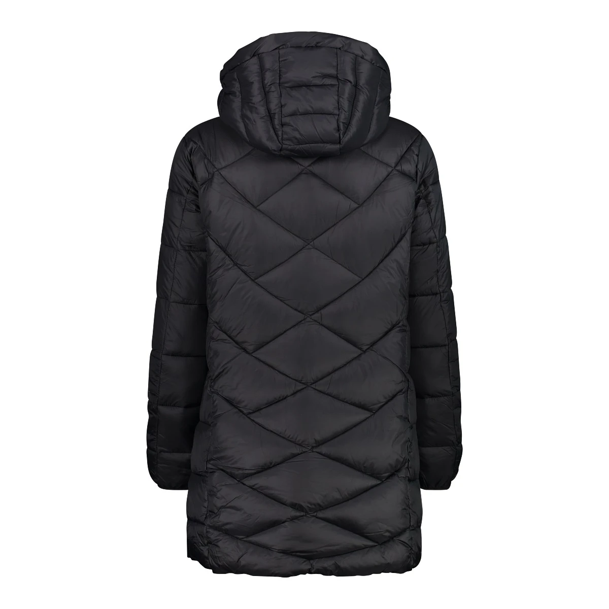 CMP Wintermantel Parka Snaps Hood (3M Thinsulate-Wattierung, Warm) Schwarz Damen 3 CMP Wintermantel Parka Snaps Hood (3M Thinsulate-Wattierung, Warm) Schwarz Damen – Bild 3