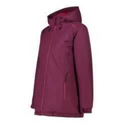 CMP Winterjacke Long Fix Hood (gefütterte Ripstop-Jacke) Magentarot Damen -Günstiges Draussen Herz Geschäft CMP 32Z1396 C910 Jacke Long Fix202 1200x1200 1
