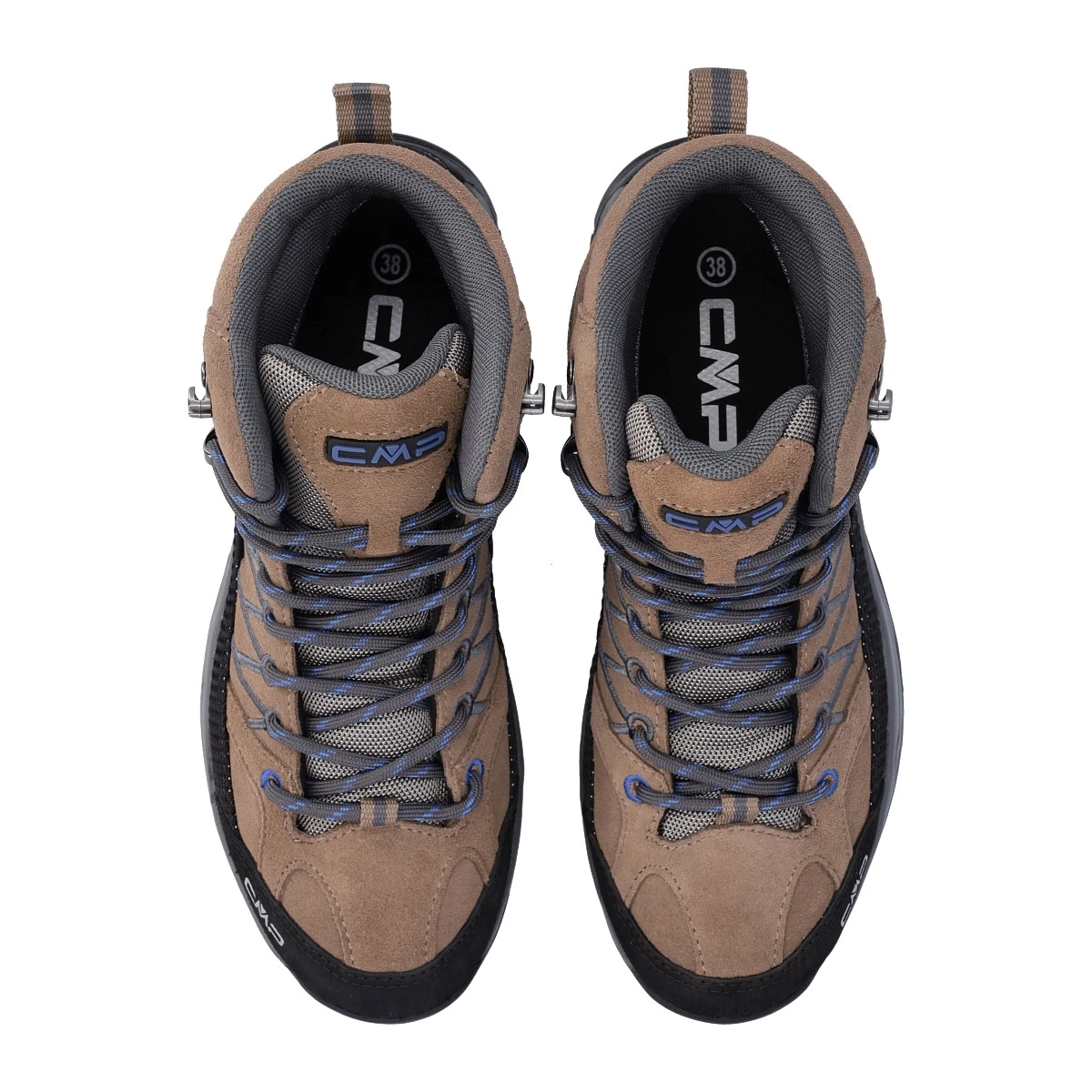 CMP Wanderschuh Rigel Mid WP (waterproof/wasserdicht) Hellbraun/royalblau Junioren/Kinder 3 CMP Wanderschuh Rigel Mid WP (waterproof/wasserdicht) Hellbraun/royalblau Junioren/Kinder – Bild 3