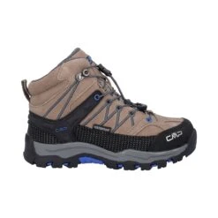 CMP Wanderschuh Rigel Mid WP (waterproof/wasserdicht) Hellbraun/royalblau Kinder -Günstiges Draussen Herz Geschäft CMP 3Q12944 01PM Rigel kinderSchuh201 1200x1200 1