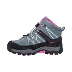 CMP Wanderschuh Rigel Mid WP (waterproof/wasserdicht) Mineralgrau/pink Kinder -Günstiges Draussen Herz Geschäft CMP 3Q12944 14EM Rigel Mid Schuhe205 1200x1200 1