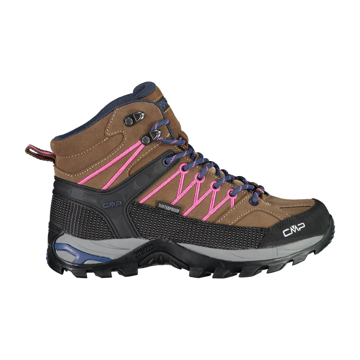 CMP Wanderschuhe Rigel Mid WP (Trekking, Wasserdicht) Braun/pink Damen 1 CMP Wanderschuhe Rigel Mid WP (Trekking, Wasserdicht) Braun/pink Damen