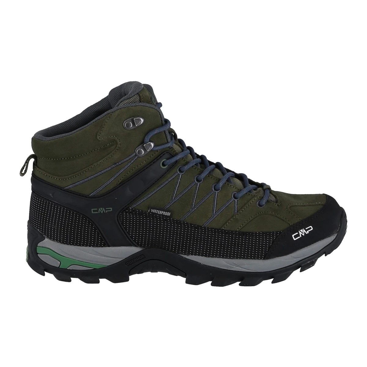 CMP Rigel Mid Trekking WP (Waterproof) Grün Wander-Trekkingschuhe Herren 2 CMP Rigel Mid Trekking WP (Waterproof) Grün Wander-Trekkingschuhe Herren – Bild 2