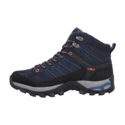 CMP Wanderschuhe Rigel Mid Trekking WP (Trekking, Wasserdicht) Dunkelblau/orange Herren -Günstiges Draussen Herz Geschäft CMP 3Q12947 27NM Riegel206 1200x1200 1