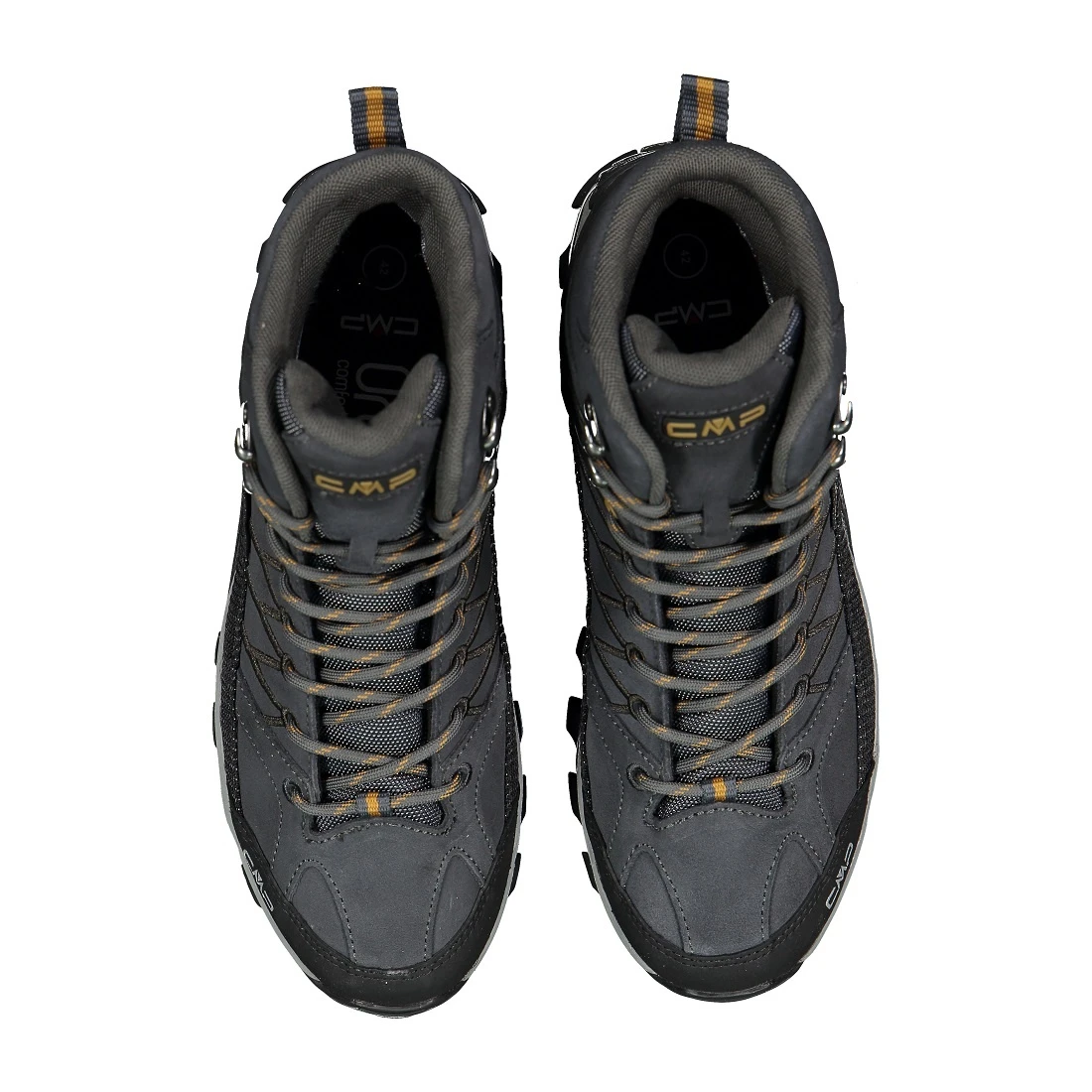 CMP Wanderschuhe Rigel Mid WP (Trekking, Wassderdicht) Anthrazitgrau/arabicabraun Herren 5 CMP Wanderschuhe Rigel Mid WP (Trekking, Wassderdicht) Anthrazitgrau/arabicabraun Herren – Bild 5