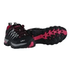 CMP Wanderschuhe Rigel Low WP (Trekking, Wasserdicht) Schwarz/magenta Damen