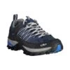 CMP Wanderschuhe Rigel Low WP (Trekking, Wasserdicht) Blau/zementgrau Herren