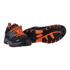 CMP Wanderschuhe Rigel Low WP Anthrazit/orange Kinder