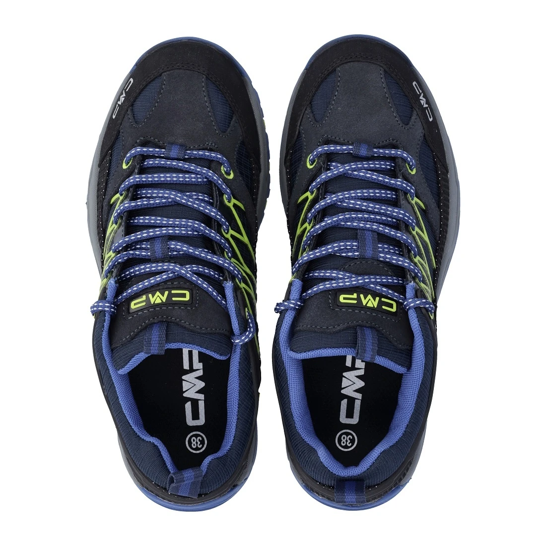 CMP Wanderschuhe Rigel Low WP (Trekking, Wasserdicht) Blau/elektikblau Kinder 4 CMP Wanderschuhe Rigel Low WP (Trekking, Wasserdicht) Blau/elektikblau Kinder – Bild 4