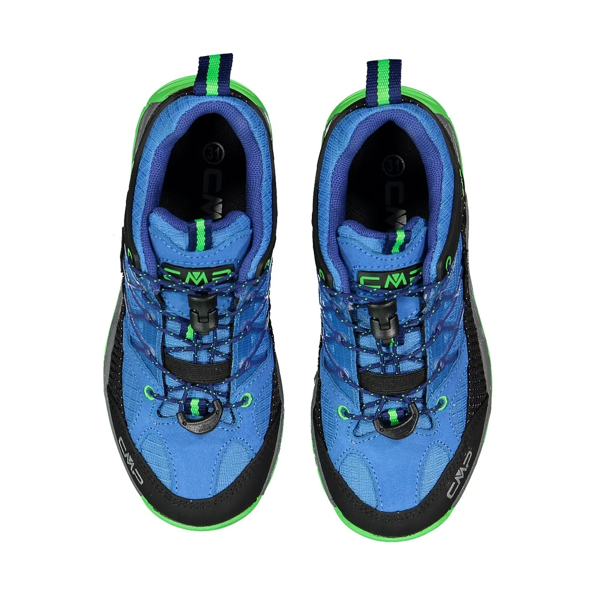 CMP Wanderschuhe Rigel Low WP (Trekking, Wasserdicht) Danubeblau/lime Kinder 4 CMP Wanderschuhe Rigel Low WP (Trekking, Wasserdicht) Danubeblau/lime Kinder – Bild 4