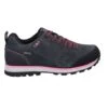 CMP Alltag-Travelschuhe Elettra Low WP (Hiking, Wasserdicht) Titangrau/pink Damen