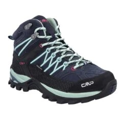 CMP Wanderschuhe Rigel Mid WP (Trekking, Wasserdicht) Dunkelblau/hellblau Damen -Günstiges Draussen Herz Geschäft CMP Schuh Rigel Mid Trekking Damen 3Q12946 62MN 2 1035x1035 1