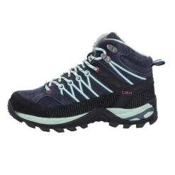 CMP Wanderschuhe Rigel Mid WP (Trekking, Wasserdicht) Dunkelblau/hellblau Damen -Günstiges Draussen Herz Geschäft CMP Schuh Rigel Mid Trekking Damen 3Q12946 62MN 3 1023x1023 1