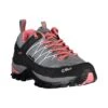 CMP Wanderschuhe Rigel Low WP (Trekking, Wasserdicht) Grau/koralle Damen