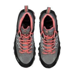 CMP Wanderschuhe Rigel Low WP (Trekking, Wasserdicht) Grau/koralle Damen -Günstiges Draussen Herz Geschäft CMP Wanderschuhe Rigel Low Trekking WP 3Q54456 67UL 3 979x979 1