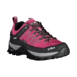 CMP Wanderschuhe Rigel Low WP (Trekking, Wasserdicht) Sangriapink Damen