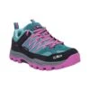 CMP Wanderschuhe Rigel Low WP (Trekking, Wasserdicht) Aquablau/pink Mädchen