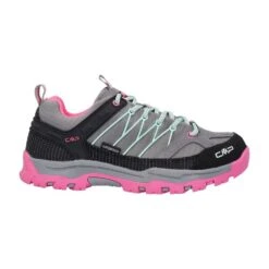CMP Wanderschuhe Rigel Low WP (Trekking, Wasserdicht) Grau/pink Mädchen -Günstiges Draussen Herz Geschäft CMP Wanderschuhe Rigel Low WP Kinder 3Q54554 35YN 2 979x979 1