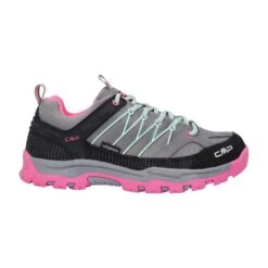 CMP Wanderschuhe Rigel Low WP (Trekking, Wasserdicht) Grau/pink Kinder -Günstiges Draussen Herz Geschäft CMP Wanderschuhe Rigel Low WP Kinder 3Q54554 35YN 2 979x979 2