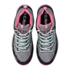CMP Wanderschuhe Rigel Low WP (Trekking, Wasserdicht) Grau/pink Mädchen -Günstiges Draussen Herz Geschäft CMP Wanderschuhe Rigel Low WP Kinder 3Q54554 35YN 3 979x979 1