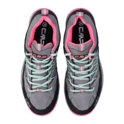 CMP Wanderschuhe Rigel Low WP (Trekking, Wasserdicht) Grau/pink Kinder -Günstiges Draussen Herz Geschäft CMP Wanderschuhe Rigel Low WP Kinder 3Q54554 35YN 3 979x979 2