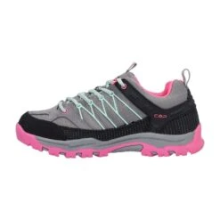 CMP Wanderschuhe Rigel Low WP (Trekking, Wasserdicht) Grau/pink Kinder -Günstiges Draussen Herz Geschäft CMP Wanderschuhe Rigel Low WP Kinder 3Q54554 35YN 4 979x979 2