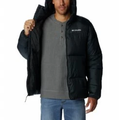 Columbia Winterjacke Puffect Mit Kapuze (Thermarator Isolierung, Wasserdicht) Navyblau Herren -Günstiges Draussen Herz Geschäft Columbia 2008413 010 Puffect Jacke205 1103x1103 1