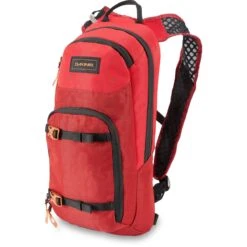 Dakine Fahrradrucksack Session 8 Liter Mit 2 Liter Trinksystem DEEP RED Rot