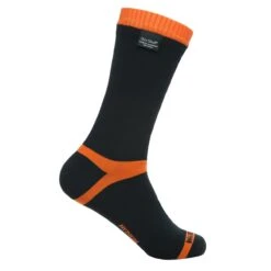 DexShell Socke Hytherm PRO Wasserdicht Schwarz/orange Herren/Damen 1er
