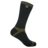 DexShell Wandersocke Calf Trekking Wasserdicht Schwarz/olive Herren/Damen - 1 Paar