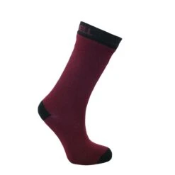 DexShell Sportsocke Ultra Thin (sehr, Dünn, Wasserdicht) Burgundrot Kinder - 1 Paar