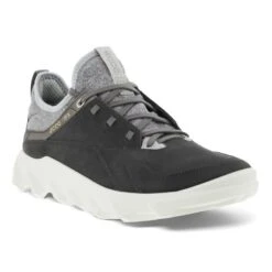 ECCO Wanderschuhe MX Low Nubukleder - Strapazierfähige Sohle, Sockenartige Konstruktion - Schwarz/grau Damen -Günstiges Draussen Herz Geschäft ECCO Wanderschuhe MX Low 820183 60409 4 947x947 1