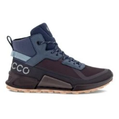 ECCO Wanderschuhe Biom 2.1 Mountain Mid GTX (Premium-Nubukleder, Wasserdicht) Schwarz/blau Damen -Günstiges Draussen Herz Geschäft Ecco Wanderschuhe Damen Biom 823803 52169 5 1152x1152 1