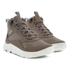 ECCO Sneaker-Wanderschuhe MX Mid GTX (Premiumleder, Wasserdicht) Taupebraun Damen