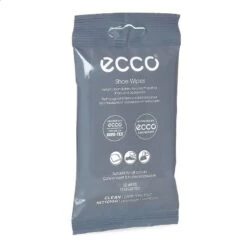 ECCO Schuhreinigungstücher Shoe Wipes (mit Sanfter Reinigungslösung Auf Wasserbasis) - 12 Stück