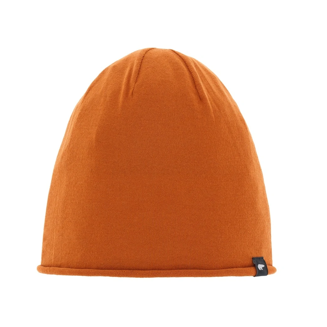 Eisbär Mütze (Beanie) Merinowolle Oversize Pulse Orange Herren 1 Eisbär Mütze (Beanie) Merinowolle Oversize Pulse Orange Herren
