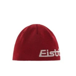 Eisbär Mütze (Beanie) 365 RL - Merinowolle - Burgundrot - 1 Stück