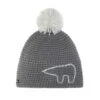Eisbär Wintermütze Jay Mit Bommel (Pompon) Grau