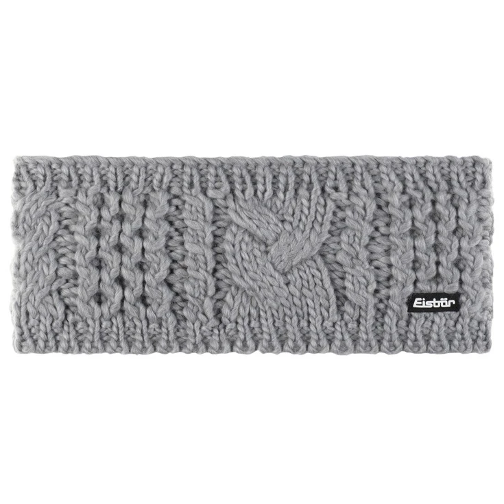Eisbär Stirnband Afra (Futter Aus Fleece) Hellgrau Damen - 1 Stück 1 Eisbär Stirnband Afra (Futter Aus Fleece) Hellgrau Damen - 1 Stück
