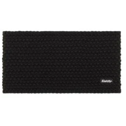 Eisbär Stirnband Jamie (Breite 13.5cm) - Futter Aus Fleece - Schwarz - 1 Stück